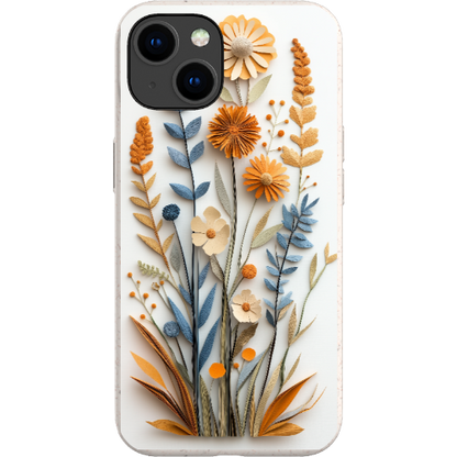 Paper Cut Boho Wildflowers Bio Case