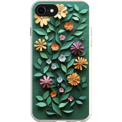 Paper Cut Colorful Floral Bio Case