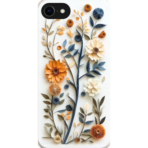Paper Cut Boho Floral Bio Case