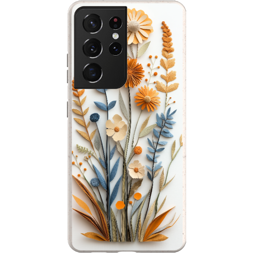 Paper Cut Boho Wildflowers Bio Case