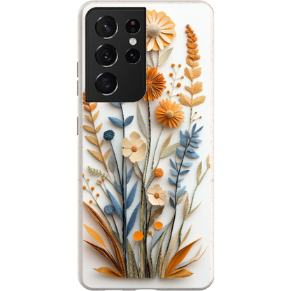 Paper Cut Boho Wildflowers Bio Case