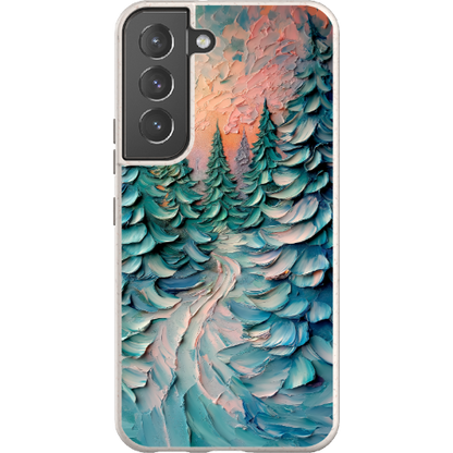 Impasto Winter Forest Bio Case