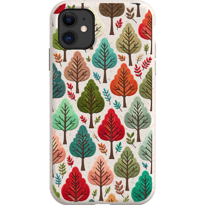 Festive Fall Trees Bio Case