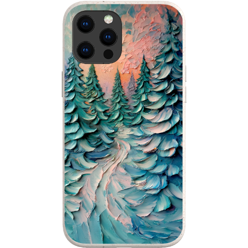 Impasto Winter Forest Bio Case