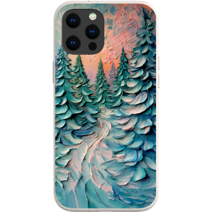 Impasto Winter Forest Bio Case