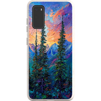 Painted Mountain Sunset Bio Case
