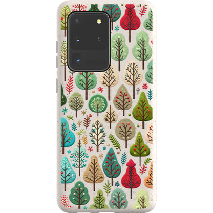 Small Festive Trees Bio Case