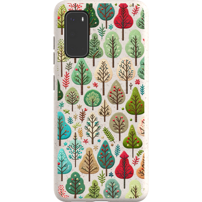 Small Festive Trees Bio Case