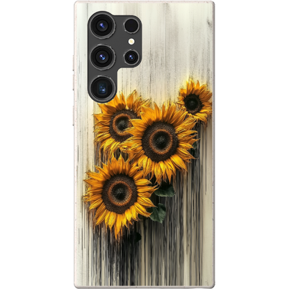 Dripping Sunflowers Bio Case