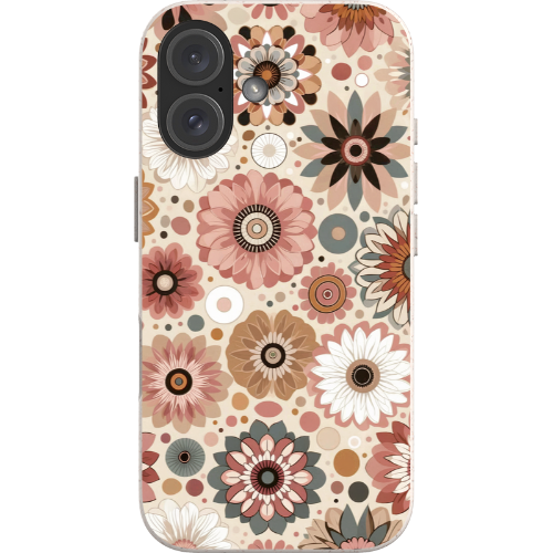 Geometric Flowers Bio Case