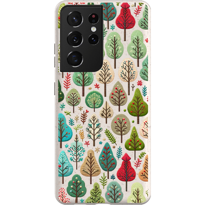 Small Festive Trees Bio Case