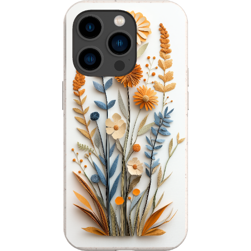 Paper Cut Boho Wildflowers Bio Case
