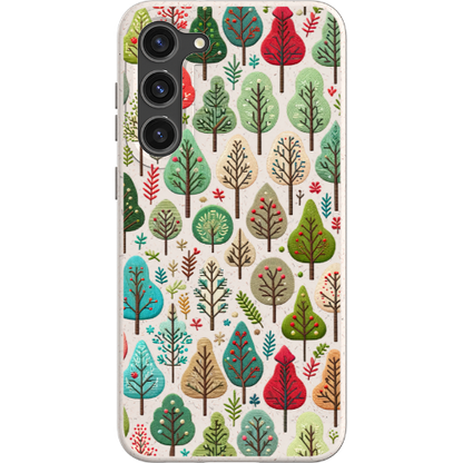 Small Festive Trees Bio Case