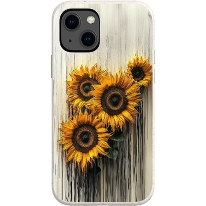 Dripping Sunflowers Bio Case