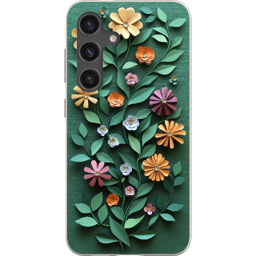 Paper Cut Colorful Floral Bio Case