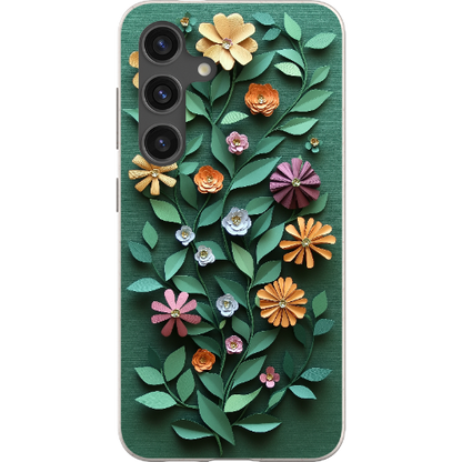 Paper Cut Colorful Floral Bio Case