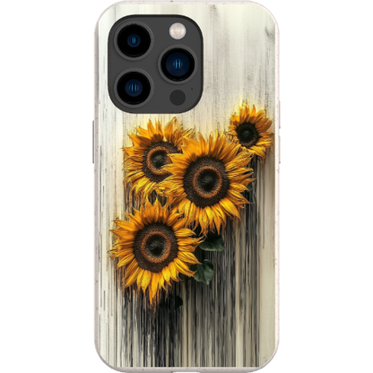 Dripping Sunflowers Bio Case