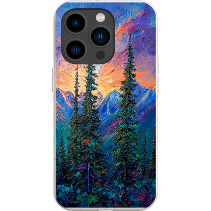 Painted Mountain Sunset Bio Case