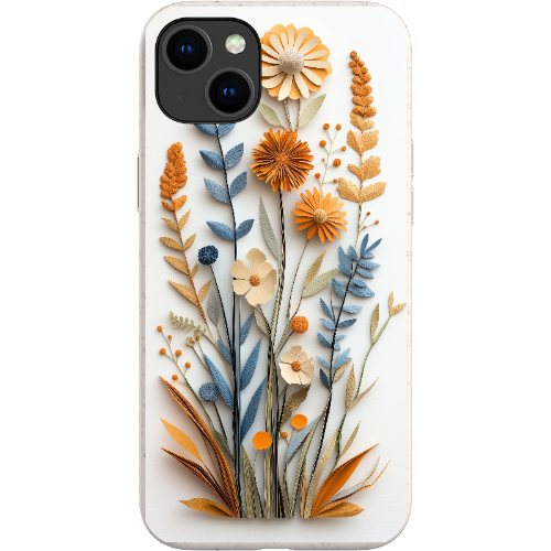 Paper Cut Boho Wildflowers Bio Case