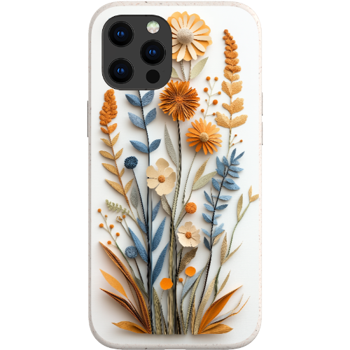 Paper Cut Boho Wildflowers Bio Case