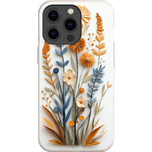 Paper Cut Boho Wildflowers Bio Case