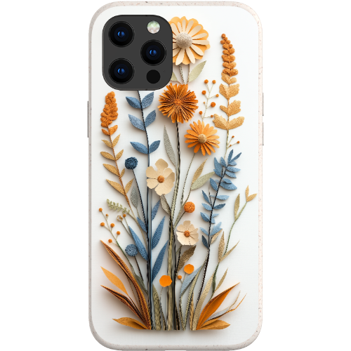 Paper Cut Boho Wildflowers Bio Case