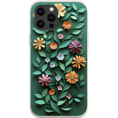 Paper Cut Colorful Floral Bio Case