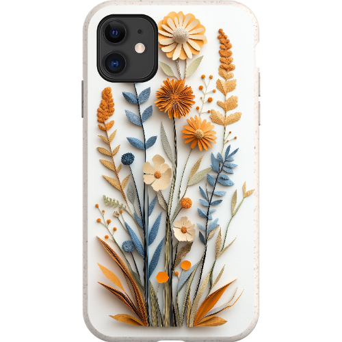 Paper Cut Boho Wildflowers Bio Case