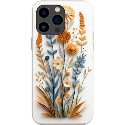 Paper Cut Boho Wildflowers Bio Case