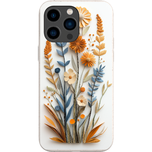 Paper Cut Boho Wildflowers Bio Case