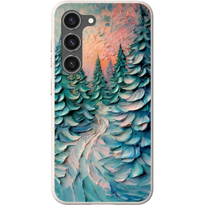 Impasto Winter Forest Bio Case