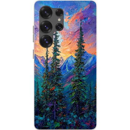 Painted Mountain Sunset Bio Case