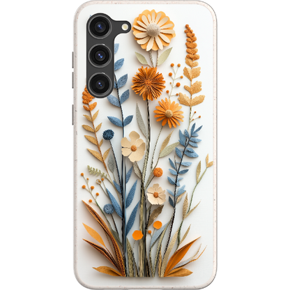 Paper Cut Boho Wildflowers Bio Case