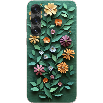 Paper Cut Colorful Floral Bio Case