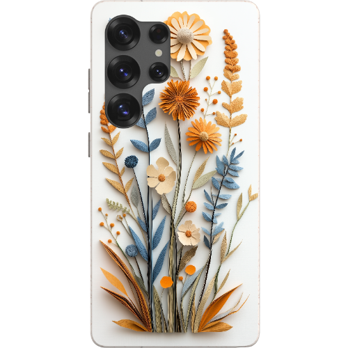 Paper Cut Boho Wildflowers Bio Case