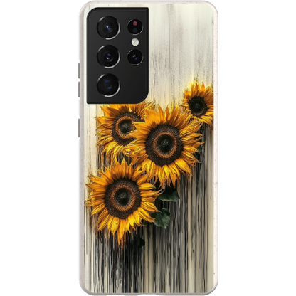 Dripping Sunflowers Bio Case