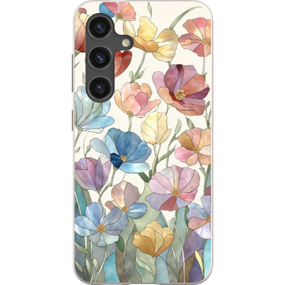 Stained Glass Flowers Bio Case