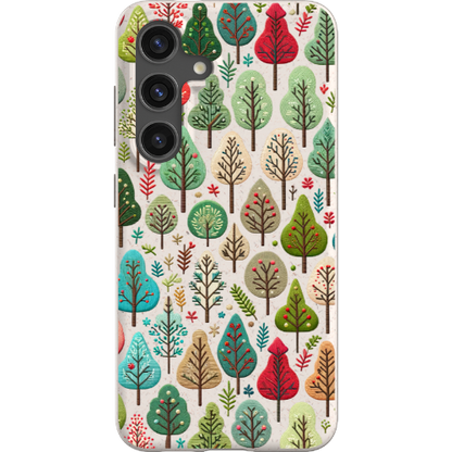 Small Festive Trees Bio Case