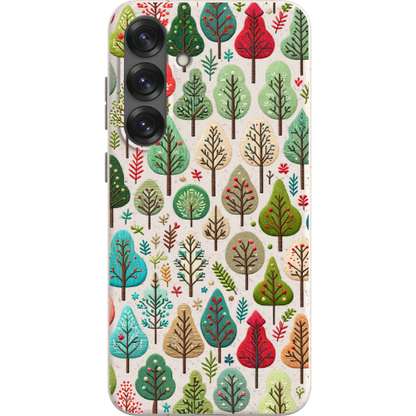 Small Festive Trees Bio Case