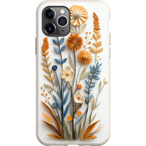 Paper Cut Boho Wildflowers Bio Case