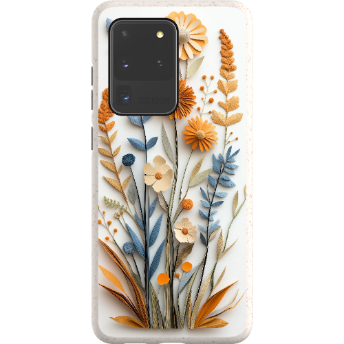 Paper Cut Boho Wildflowers Bio Case