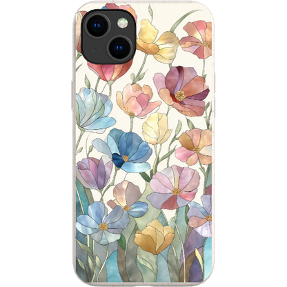 Stained Glass Flowers Bio Case