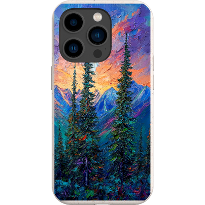 Painted Mountain Sunset Bio Case