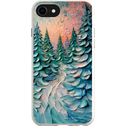 Impasto Winter Forest Bio Case