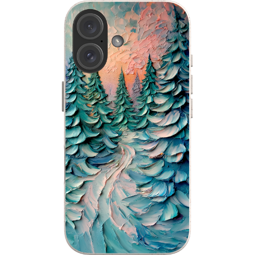 Impasto Winter Forest Bio Case