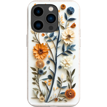 Paper Cut Boho Floral Bio Case