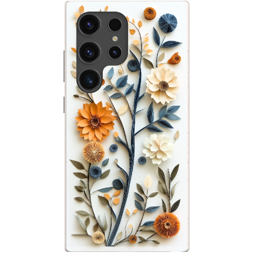 Paper Cut Boho Floral Bio Case