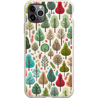 Small Festive Trees Bio Case