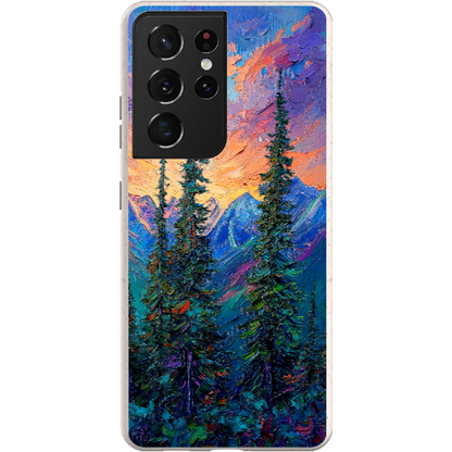 Painted Mountain Sunset Bio Case
