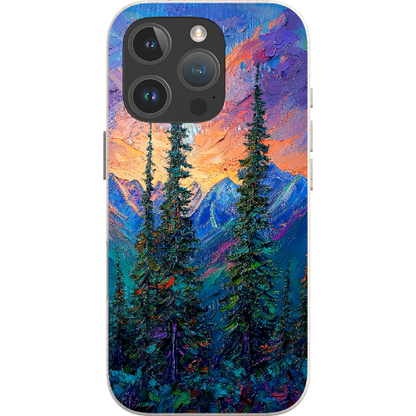 Painted Mountain Sunset Bio Case